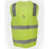 JB's Hi Vis (D+N) Zip Safety Vest Thumbnail