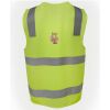 JB's Hi Vis (D+N) Zip Safety Vest Thumbnail