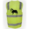 JB's Hi Vis (D+N) Zip Safety Vest Thumbnail