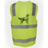 JB's Hi Vis (D+N) Zip Safety Vest Thumbnail