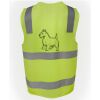 JB's Hi Vis (D+N) Zip Safety Vest Thumbnail