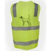 JB's Hi Vis (D+N) Zip Safety Vest Thumbnail