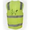 JB's Hi Vis (D+N) Zip Safety Vest Thumbnail