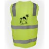 JB's Hi Vis (D+N) Zip Safety Vest Thumbnail