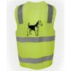 JB's Hi Vis (D+N) Zip Safety Vest Thumbnail