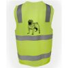 JB's Hi Vis (D+N) Zip Safety Vest Thumbnail