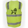 JB's Hi Vis (D+N) Zip Safety Vest Thumbnail