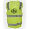 JB's Hi Vis (D+N) Zip Safety Vest Thumbnail