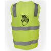 JB's Hi Vis (D+N) Zip Safety Vest Thumbnail