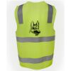 JB's Hi Vis (D+N) Zip Safety Vest Thumbnail