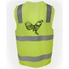 JB's Hi Vis (D+N) Zip Safety Vest Thumbnail