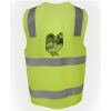 JB's Hi Vis (D+N) Zip Safety Vest Thumbnail
