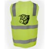 JB's Hi Vis (D+N) Zip Safety Vest Thumbnail