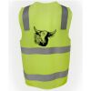 JB's Hi Vis (D+N) Zip Safety Vest Thumbnail