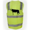 JB's Hi Vis (D+N) Zip Safety Vest Thumbnail