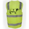 JB's Hi Vis (D+N) Zip Safety Vest Thumbnail