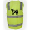 JB's Hi Vis (D+N) Zip Safety Vest Thumbnail