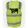 JB's Hi Vis (D+N) Zip Safety Vest Thumbnail