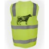 JB's Hi Vis (D+N) Zip Safety Vest Thumbnail