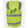 JB's Hi Vis (D+N) Zip Safety Vest Thumbnail