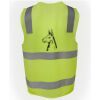 JB's Hi Vis (D+N) Zip Safety Vest Thumbnail