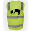 JB's Hi Vis (D+N) Zip Safety Vest Thumbnail