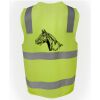 JB's Hi Vis (D+N) Zip Safety Vest Thumbnail
