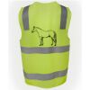 JB's Hi Vis (D+N) Zip Safety Vest Thumbnail
