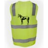 JB's Hi Vis (D+N) Zip Safety Vest Thumbnail