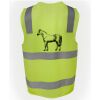 JB's Hi Vis (D+N) Zip Safety Vest Thumbnail