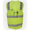 JB's Hi Vis (D+N) Zip Safety Vest Thumbnail