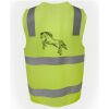 JB's Hi Vis (D+N) Zip Safety Vest Thumbnail