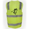 JB's Hi Vis (D+N) Zip Safety Vest Thumbnail