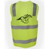 JB's Hi Vis (D+N) Zip Safety Vest Thumbnail
