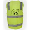 JB's Hi Vis (D+N) Zip Safety Vest Thumbnail