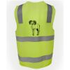 JB's Hi Vis (D+N) Zip Safety Vest Thumbnail