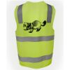 JB's Hi Vis (D+N) Zip Safety Vest Thumbnail