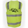 JB's Hi Vis (D+N) Zip Safety Vest Thumbnail