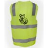 JB's Hi Vis (D+N) Zip Safety Vest Thumbnail