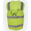 JB's Hi Vis (D+N) Zip Safety Vest Thumbnail