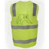 JB's Hi Vis (D+N) Zip Safety Vest Thumbnail