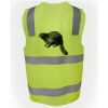 JB's Hi Vis (D+N) Zip Safety Vest Thumbnail