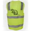 JB's Hi Vis (D+N) Zip Safety Vest Thumbnail