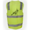 JB's Hi Vis (D+N) Zip Safety Vest Thumbnail