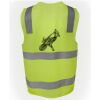 JB's Hi Vis (D+N) Zip Safety Vest Thumbnail