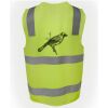 JB's Hi Vis (D+N) Zip Safety Vest Thumbnail