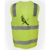 JB's Hi Vis (D+N) Zip Safety Vest Thumbnail