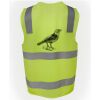 JB's Hi Vis (D+N) Zip Safety Vest Thumbnail