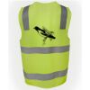 JB's Hi Vis (D+N) Zip Safety Vest Thumbnail