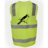 JB's Hi Vis (D+N) Zip Safety Vest Thumbnail